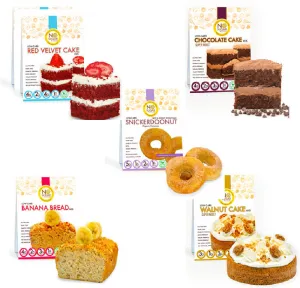 No Sugar Aloud Cake Mix Collection - 5 Pack