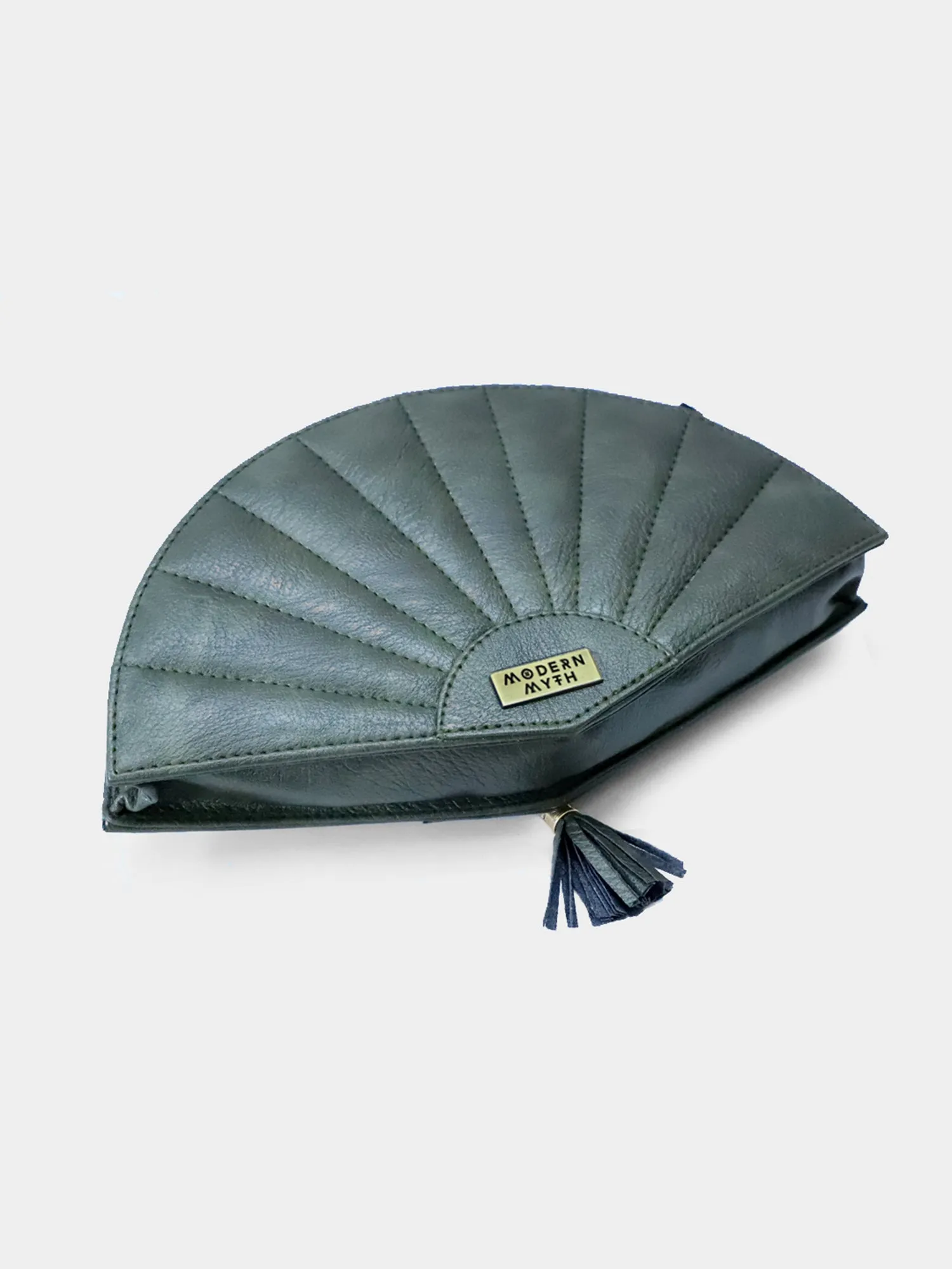 Olive Textured Fan Bag | Modern Myth