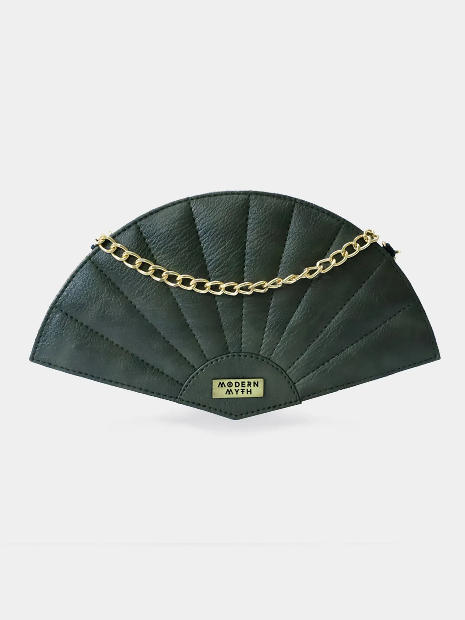 Olive Textured Fan Bag | Modern Myth