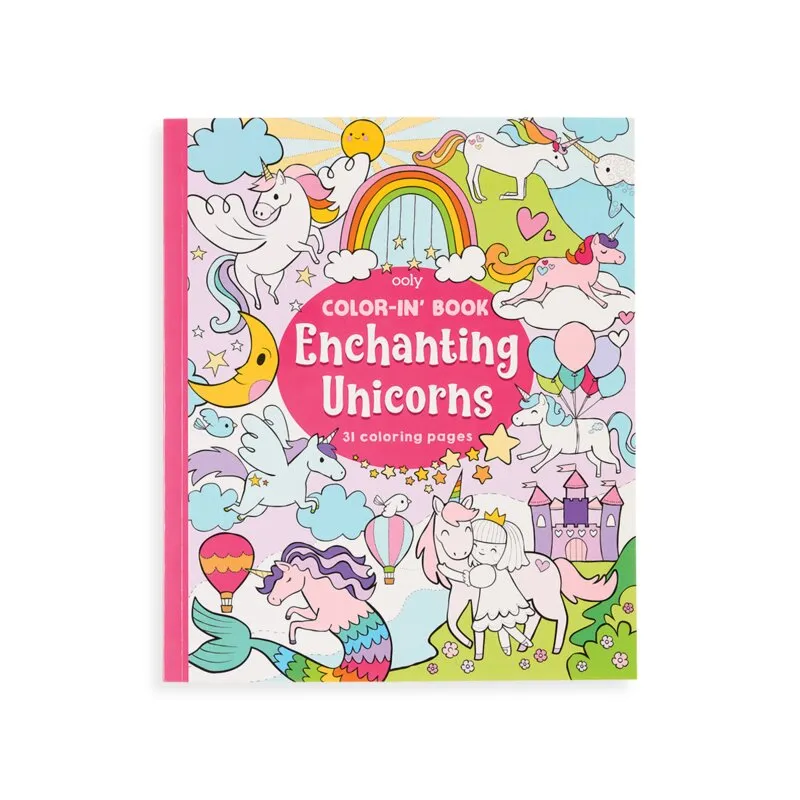 Ooly Unique Unicorn Erasable Coloring Pack