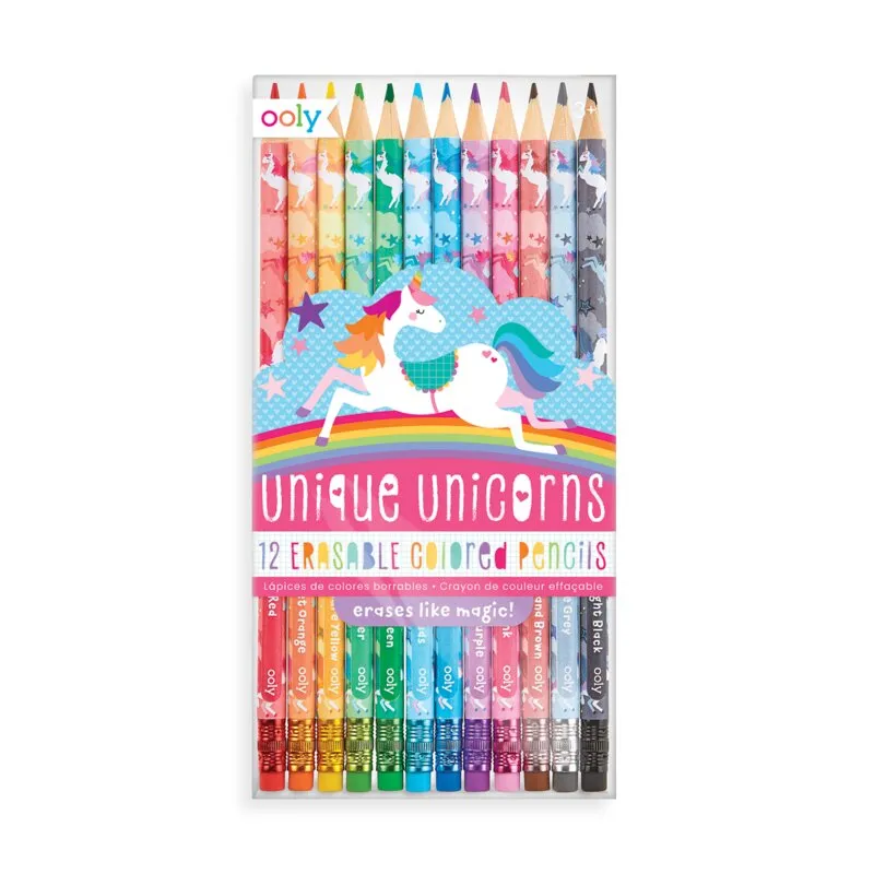 Ooly Unique Unicorn Erasable Coloring Pack