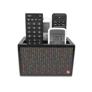 Organizer For TV AC Remotes - Multicolor Arrows