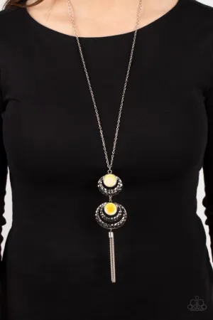 Paparazzi Necklace ~ Limitless Luster - Yellow