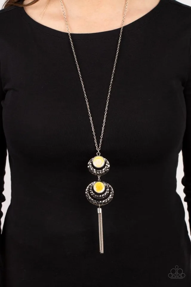 Paparazzi Necklace ~ Limitless Luster - Yellow