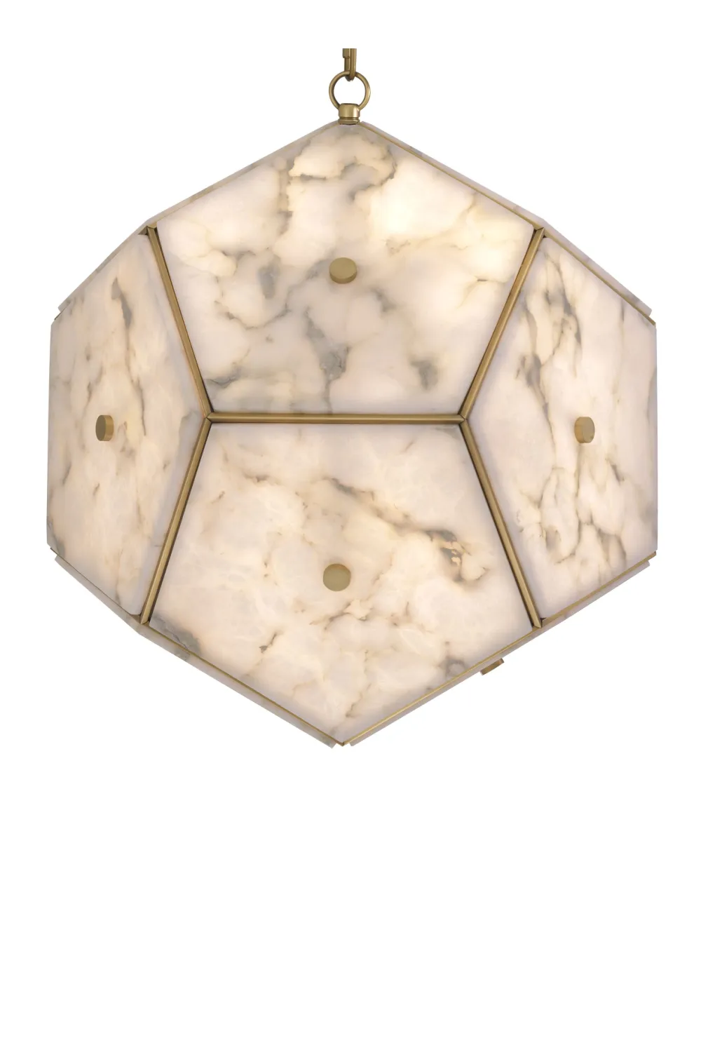 Pentagonal Alabaster Lantern | Eichholtz Gallo