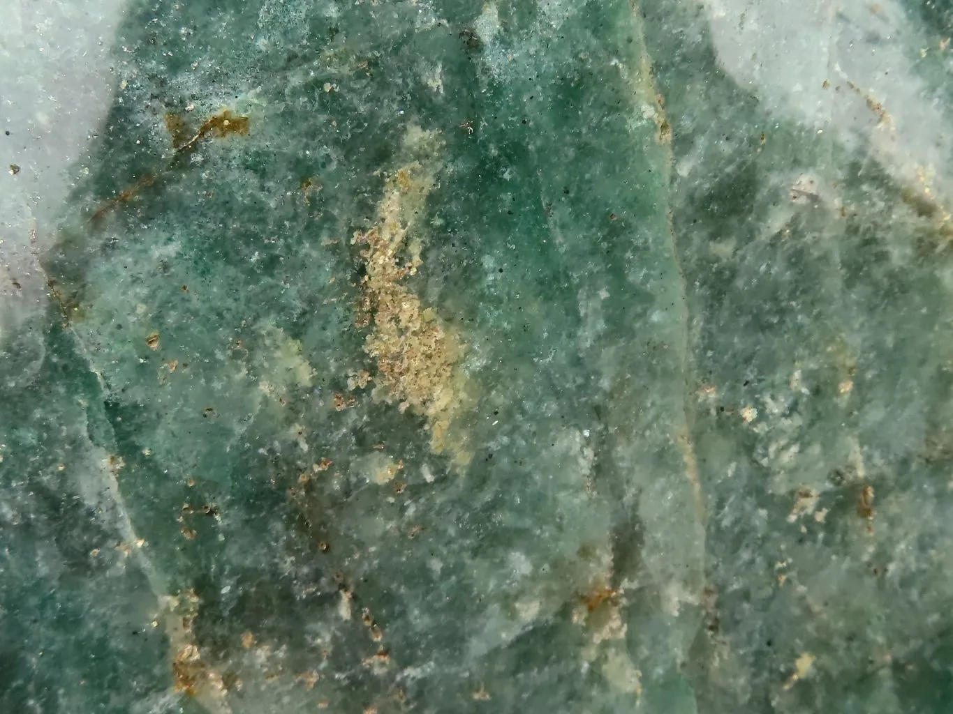 Polished Green Fuchsite Quartz Standing Free Form With Mica & Pyrite Flecks  x 1 From Madagascar