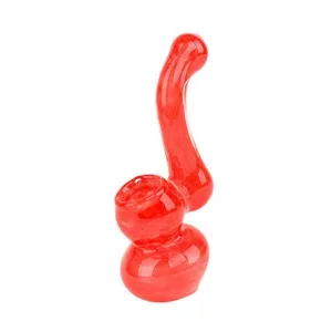 Portable Glass Bubbler - 4in