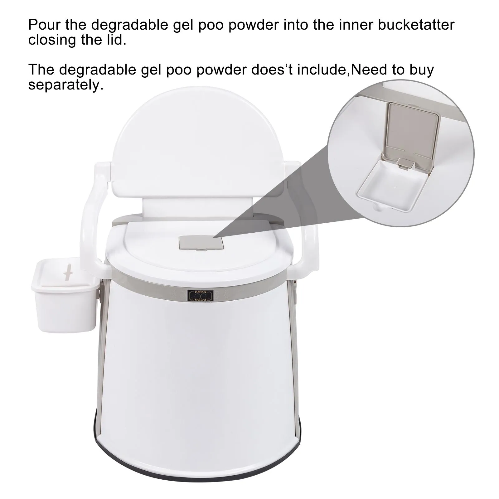 Portable Outdoor Toilet for Camping /Hiking/Fishing