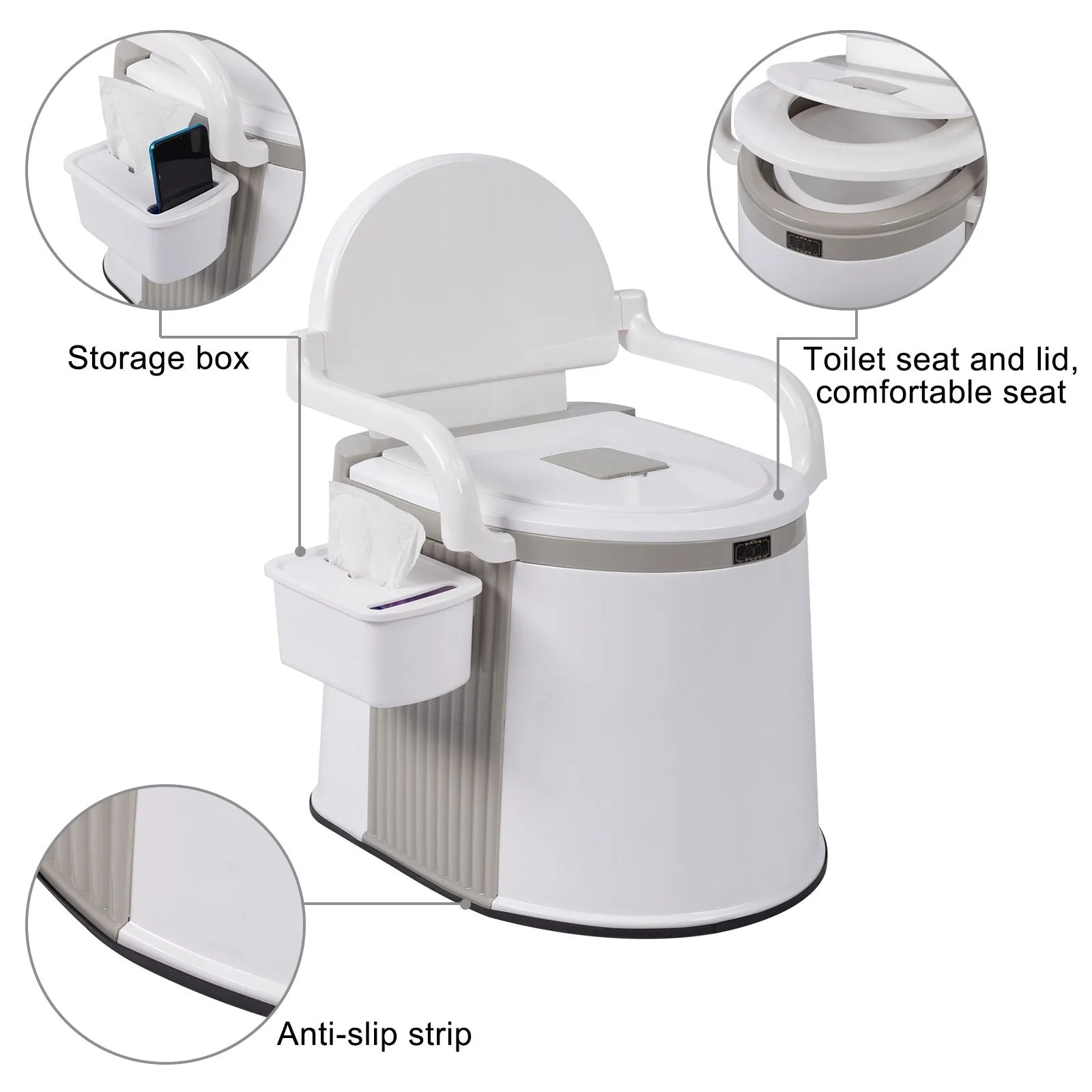 Portable Outdoor Toilet for Camping /Hiking/Fishing