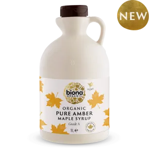 PURE AMBER MAPLE SYRUP 1L