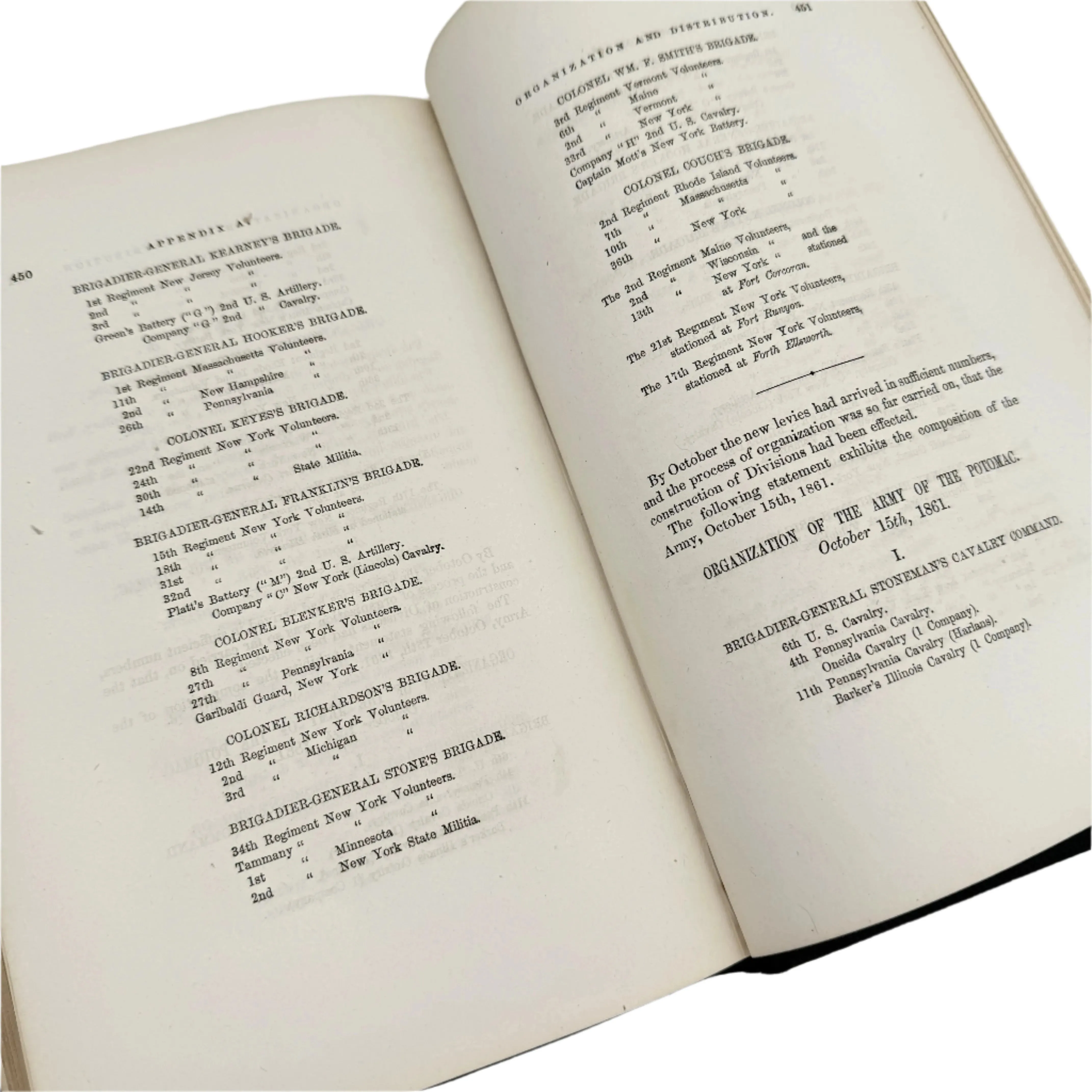 "Report on the Organization and Campaigns of the Army of the Potomac" by George B. McClellan — 1864