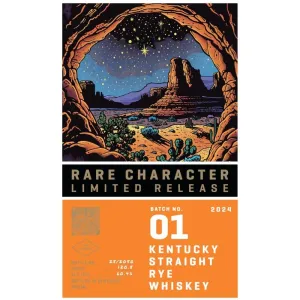 Rare Character Batch No. 01 Kentucky Straight Rye Whiskey