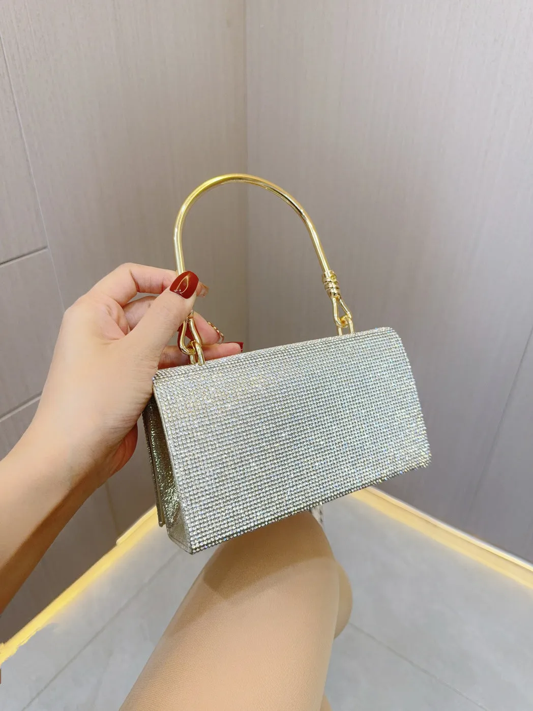 Rhinestone Evening Bag