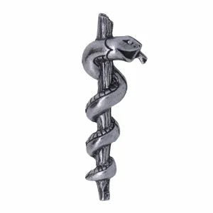 Rod of Asclepius Lapel Pin