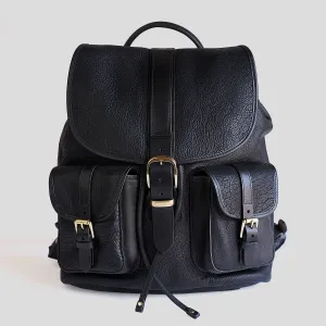 Rucksack No.180 | Black Shrunken Bison