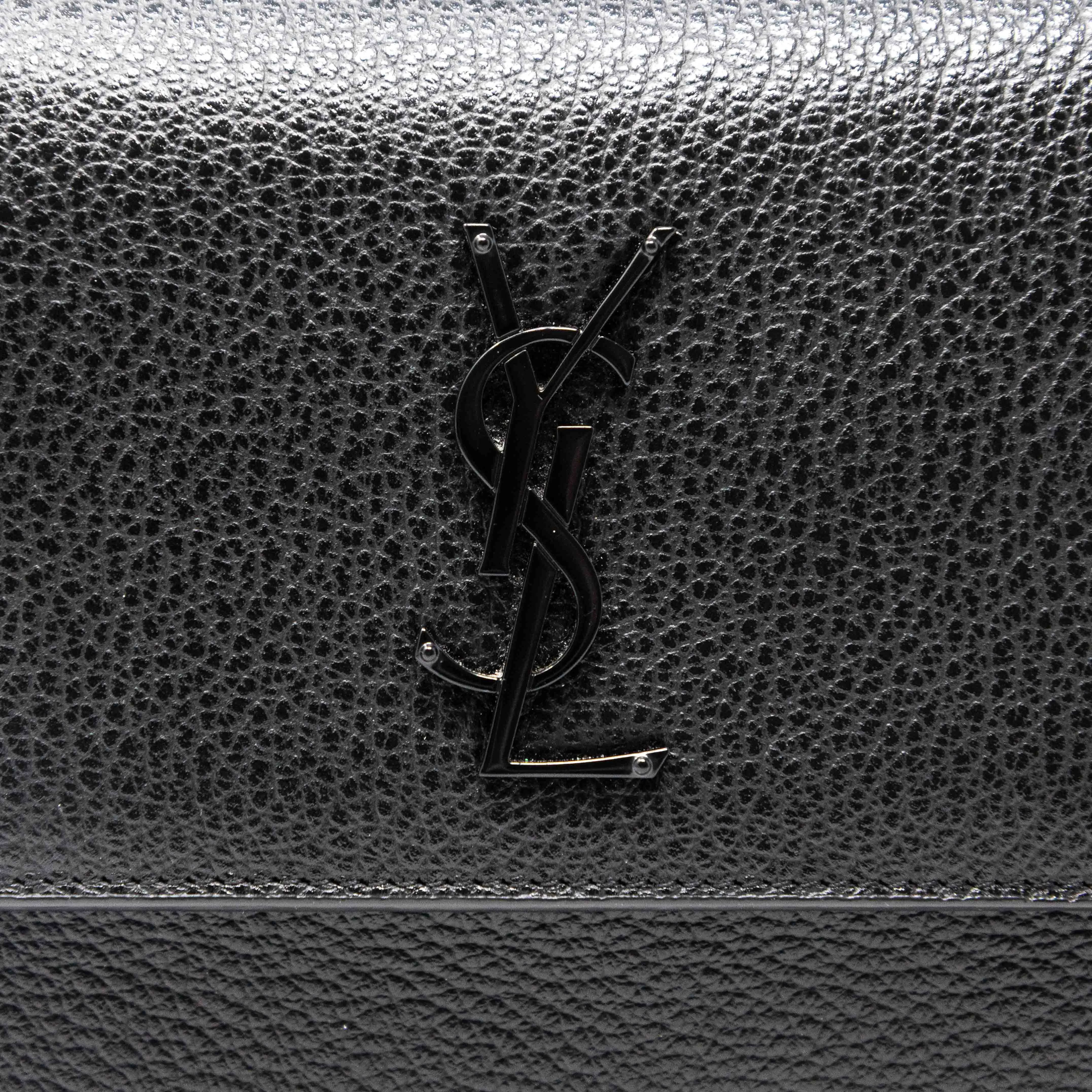 Saint Laurent Black Medium Sunset Bag