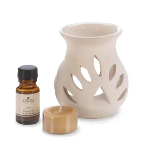 Sandalwood Oil Warmer Set