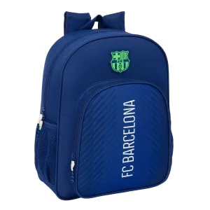 School Bag F.C. Barcelona Navy Blue 32 x 38 x 12 cm