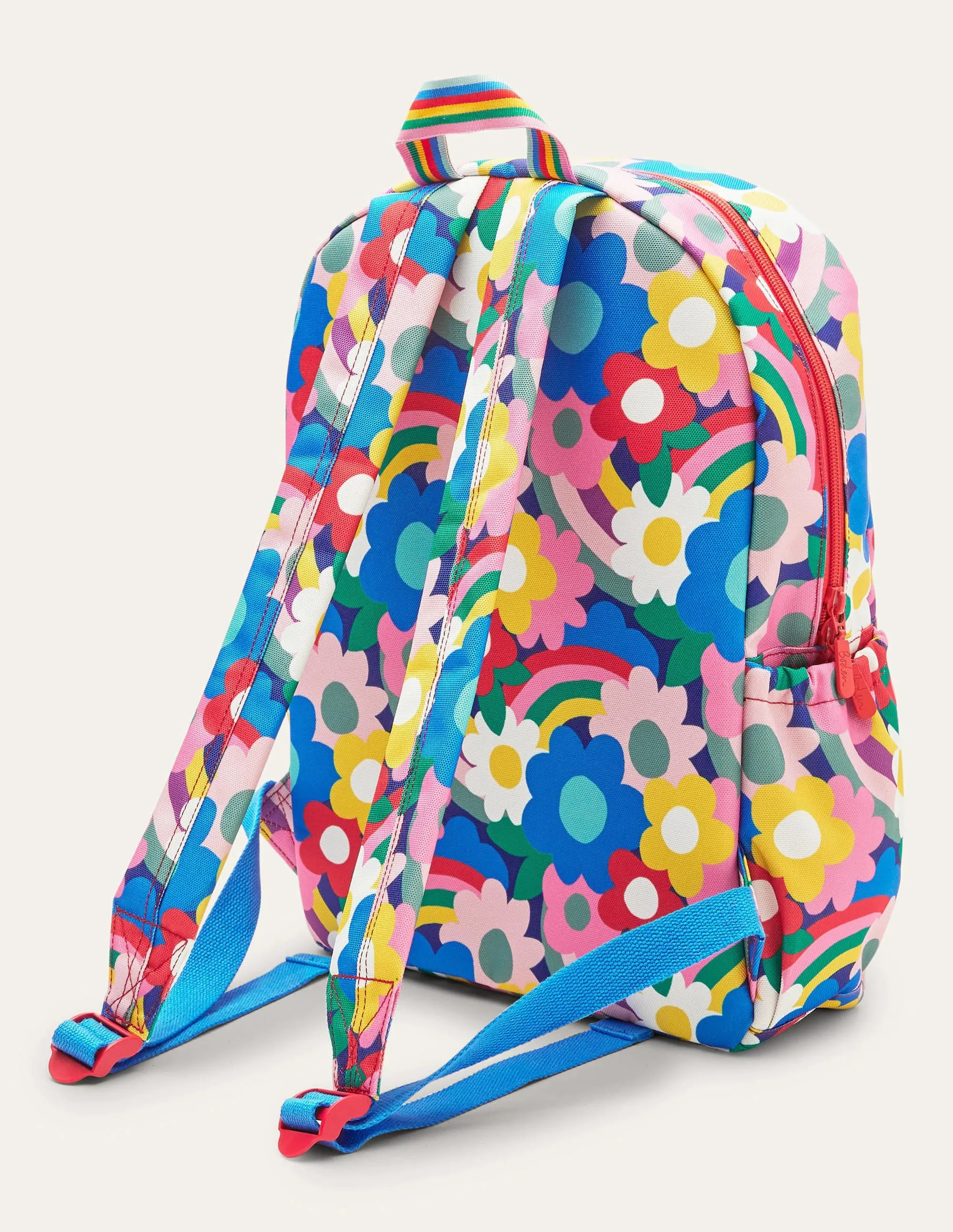 School Bag-Rainbow Flower