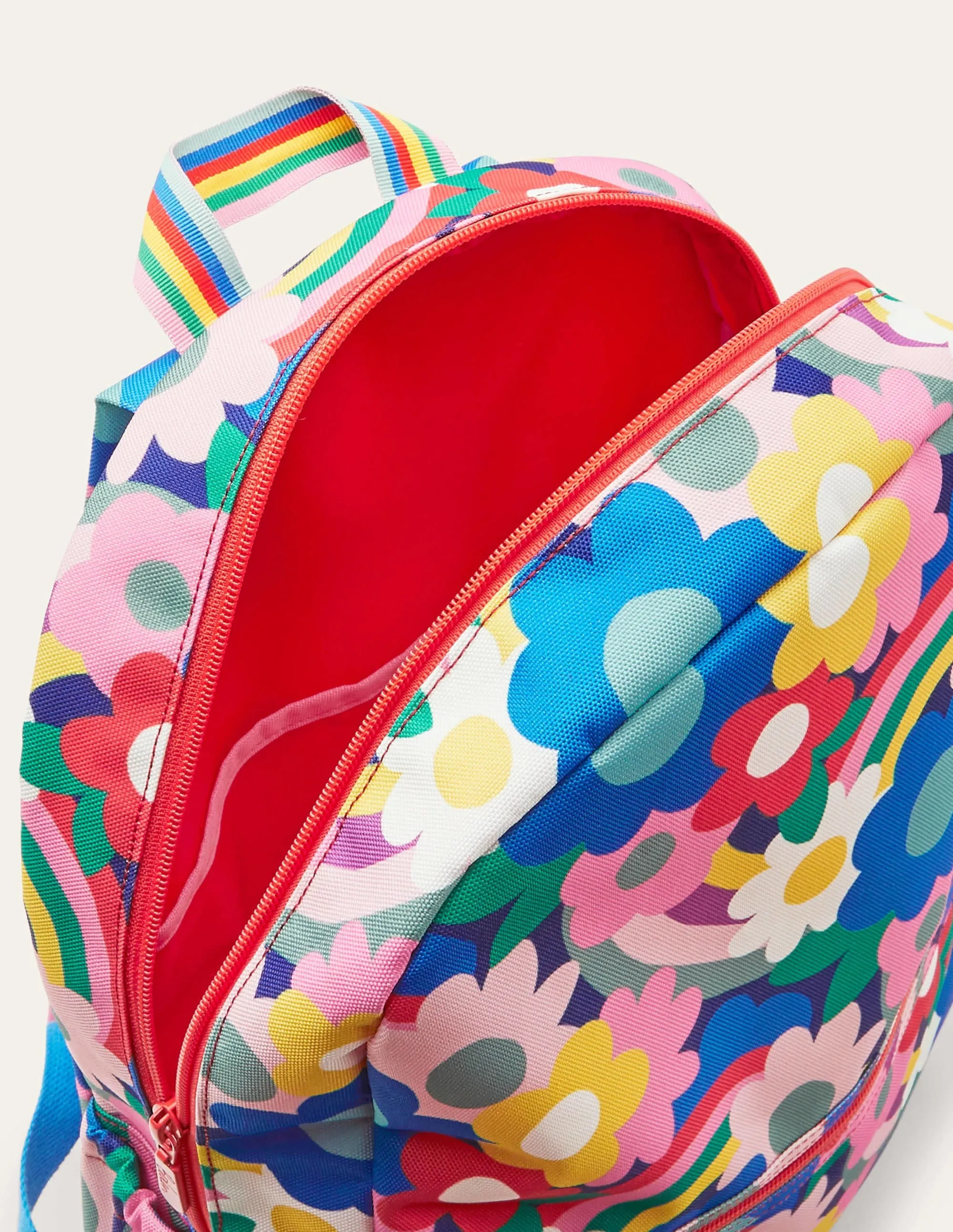 School Bag-Rainbow Flower