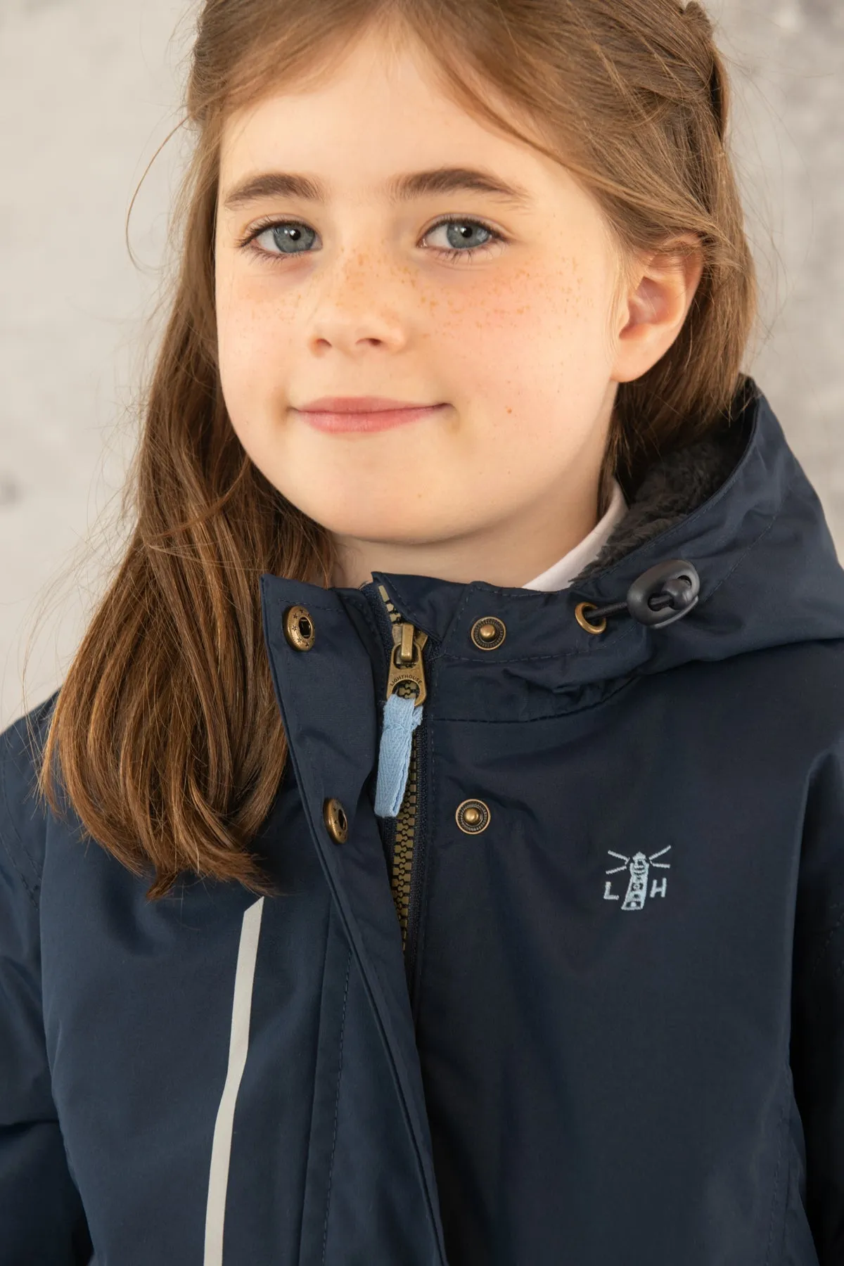 School Coat - Navy