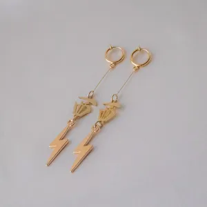 shaa lightning earrings