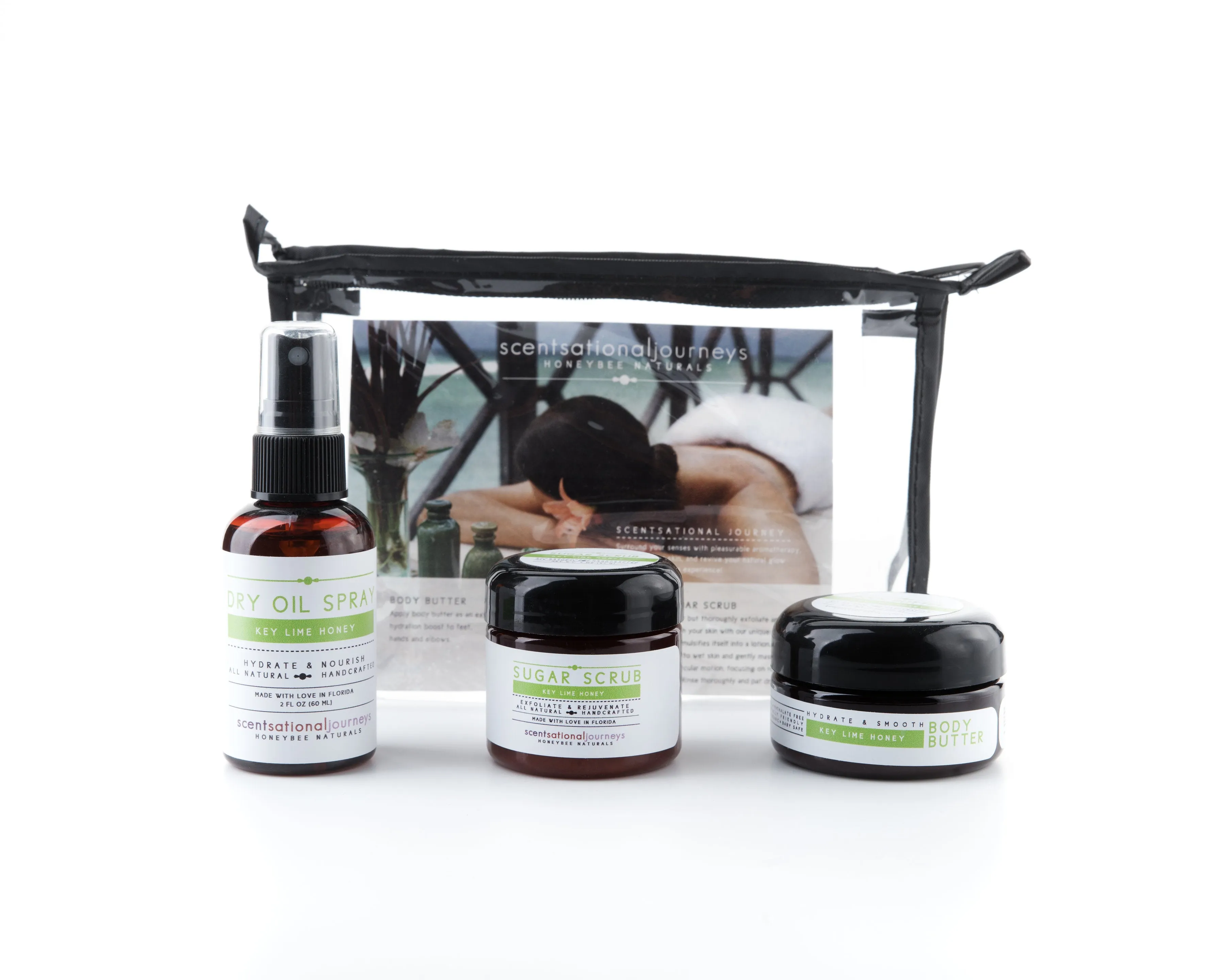 Signature Florida Collection Travel Amenity Spa Kit (choose your scent)