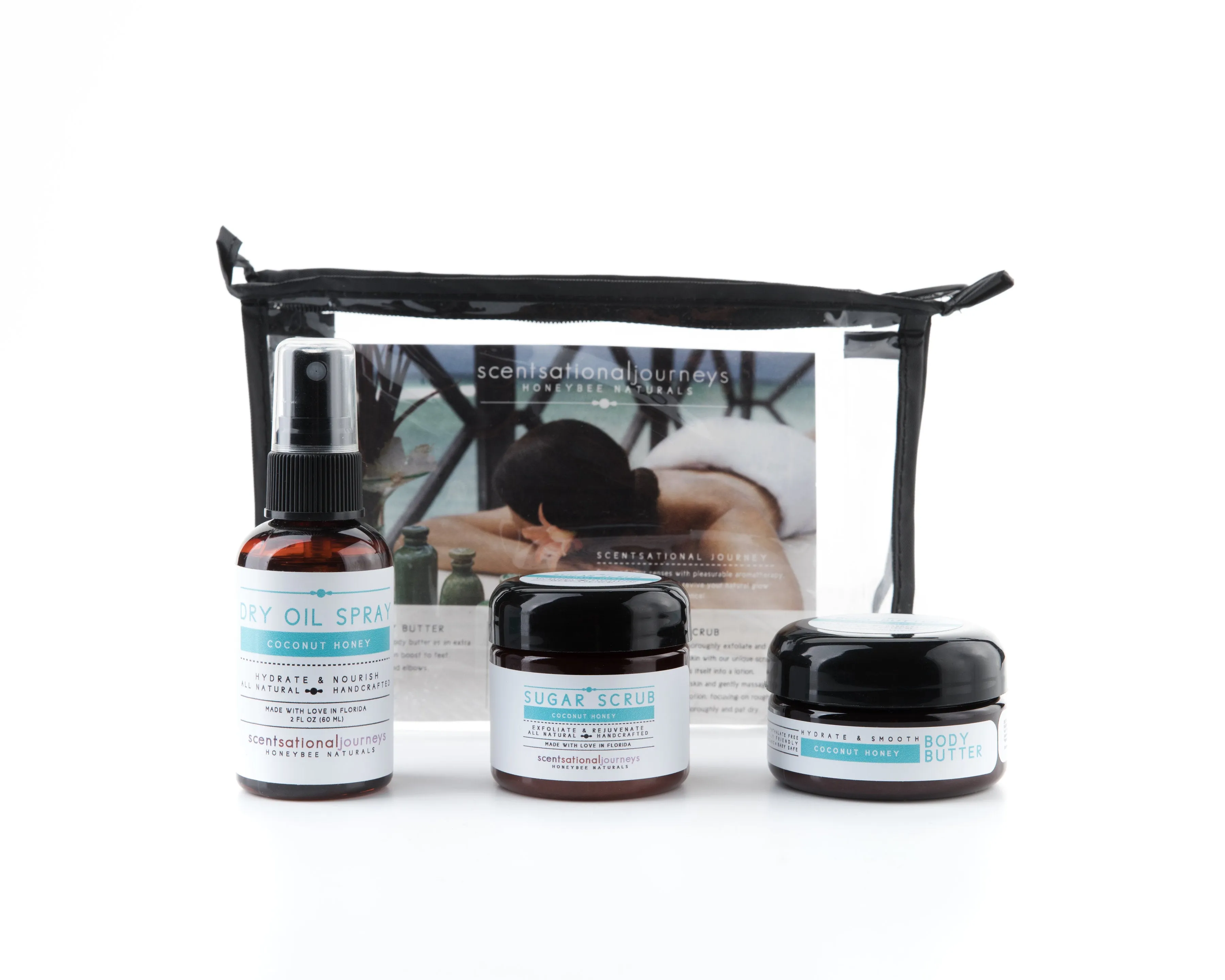 Signature Florida Collection Travel Amenity Spa Kit (choose your scent)