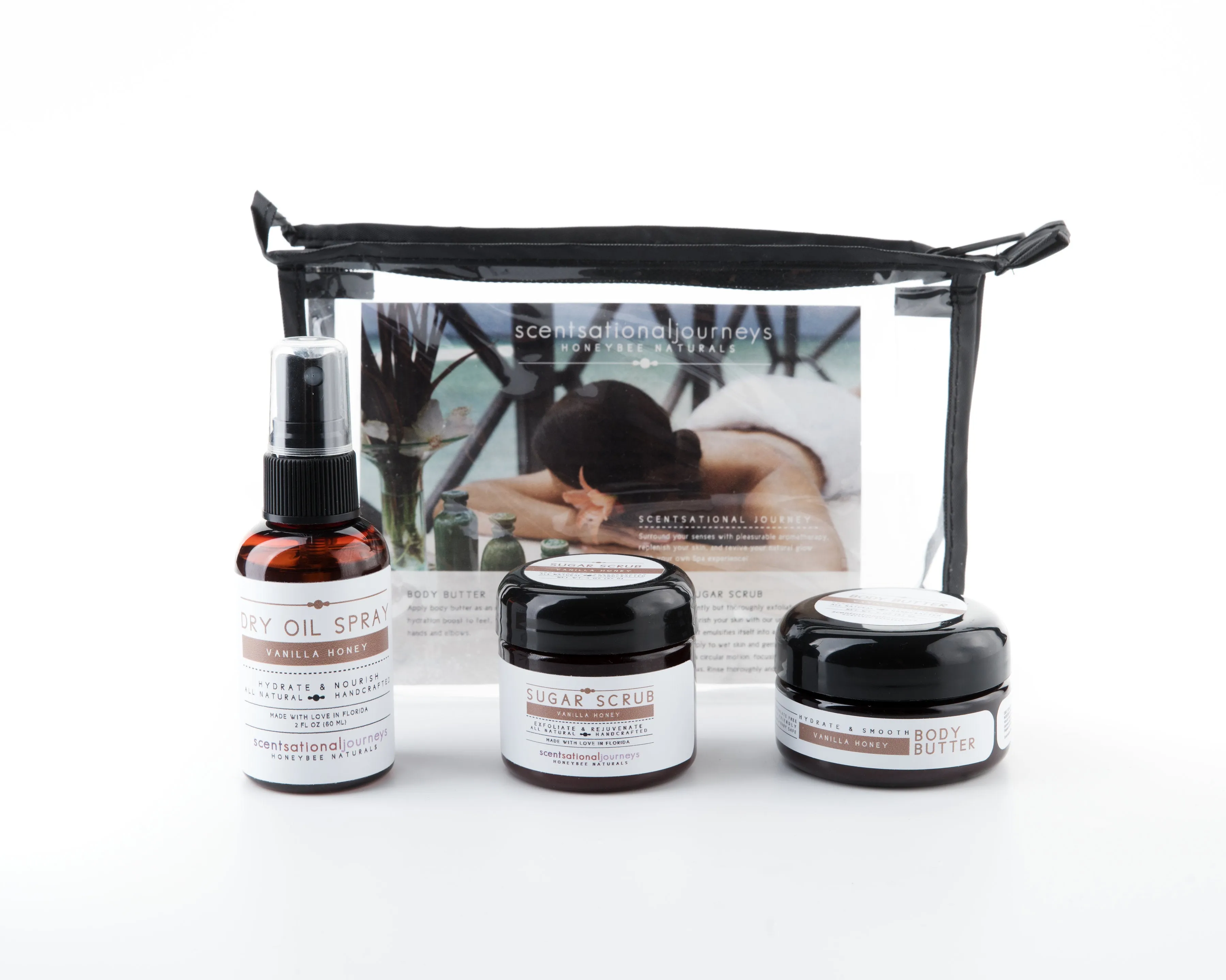 Signature Florida Collection Travel Amenity Spa Kit (choose your scent)