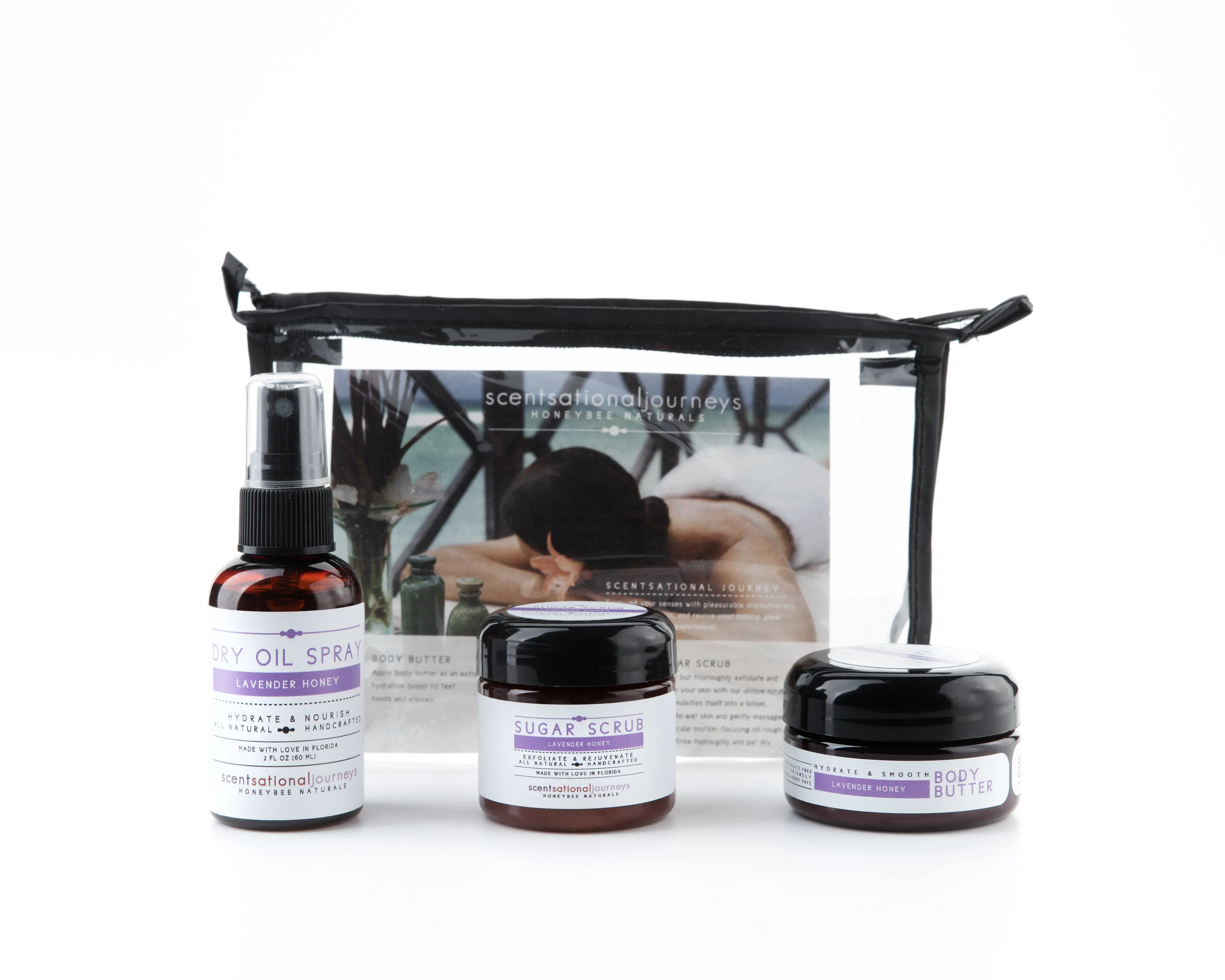 Signature Florida Collection Travel Amenity Spa Kit (choose your scent)