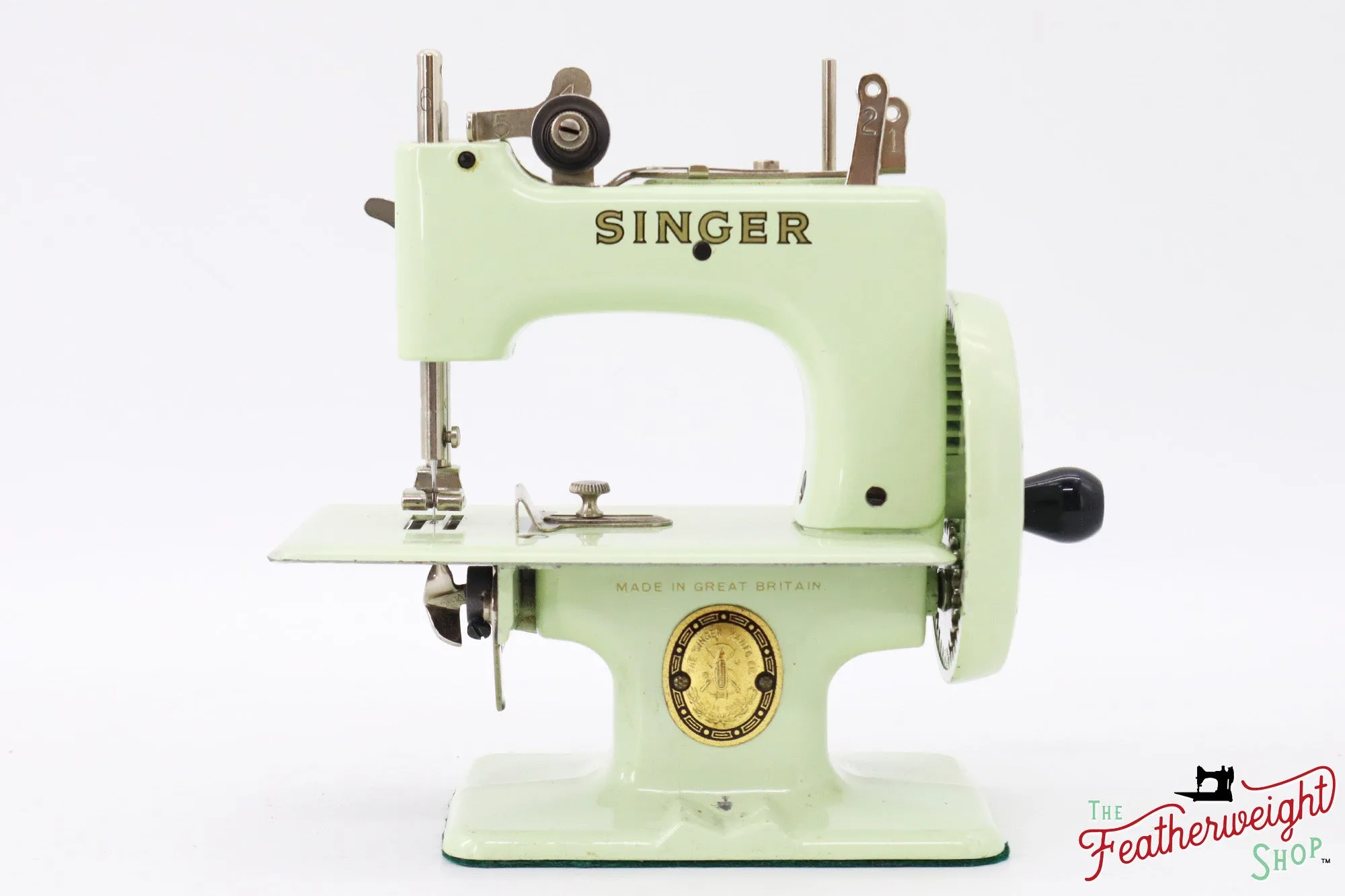 Singer Sewhandy Model 20 - Mellow Mint - RARE, Complete Set