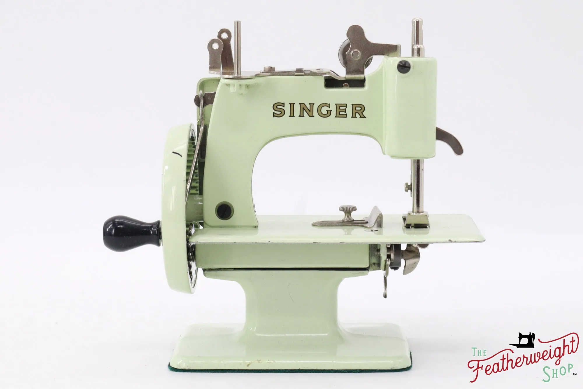 Singer Sewhandy Model 20 - Mellow Mint - RARE, Complete Set