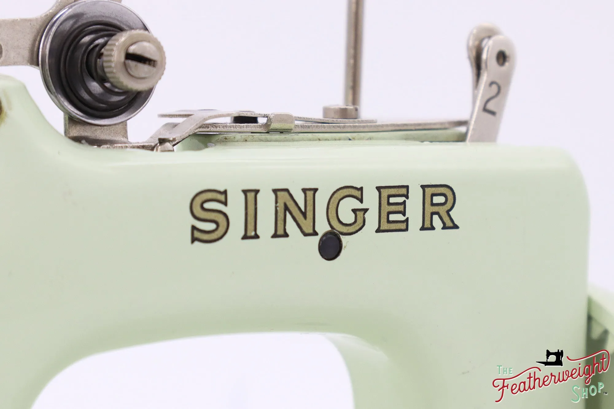 Singer Sewhandy Model 20 - Mellow Mint - RARE, Complete Set