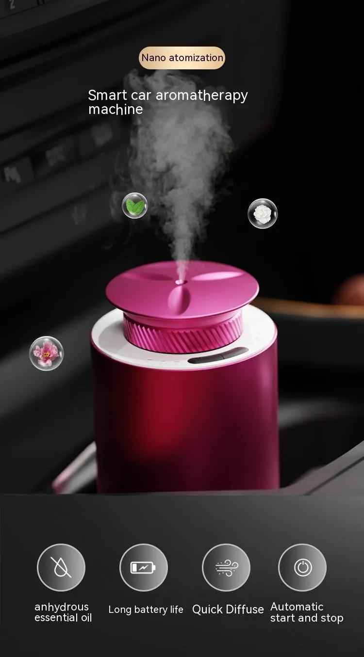 Small Car Aroma Diffuser Household Portable Automatic Aerosol Dispenser