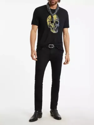 SS CREW T PAINTD SKULL