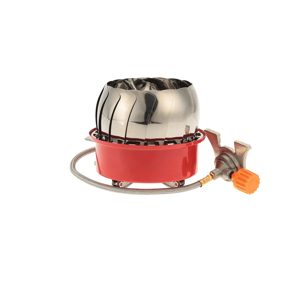 Stainless Steel Portable Gas Stove Retracted Windproof