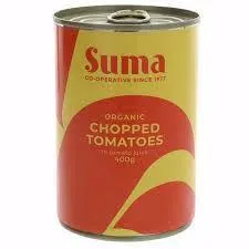 Suma Organic Chopped Tomatoes 400g