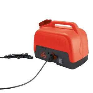 Sun Joe WA24C-LT-RED 24-Volt iON  Multi-Purpose Clean-Anywhere Portable Spray Washer Kit | 116-PSI | 5-Gal | W/ 2.5-Ah Battery and Charger (Red)