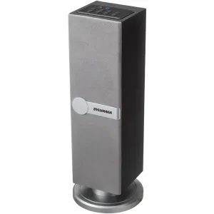 SYLVANIA SP269 SILVER Bluetooth(R) Mini Tower Speaker (Silver)