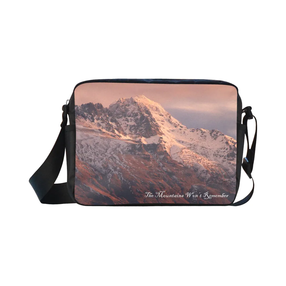 The Mountains Wont Remember Cross-Body Shoulder Bag