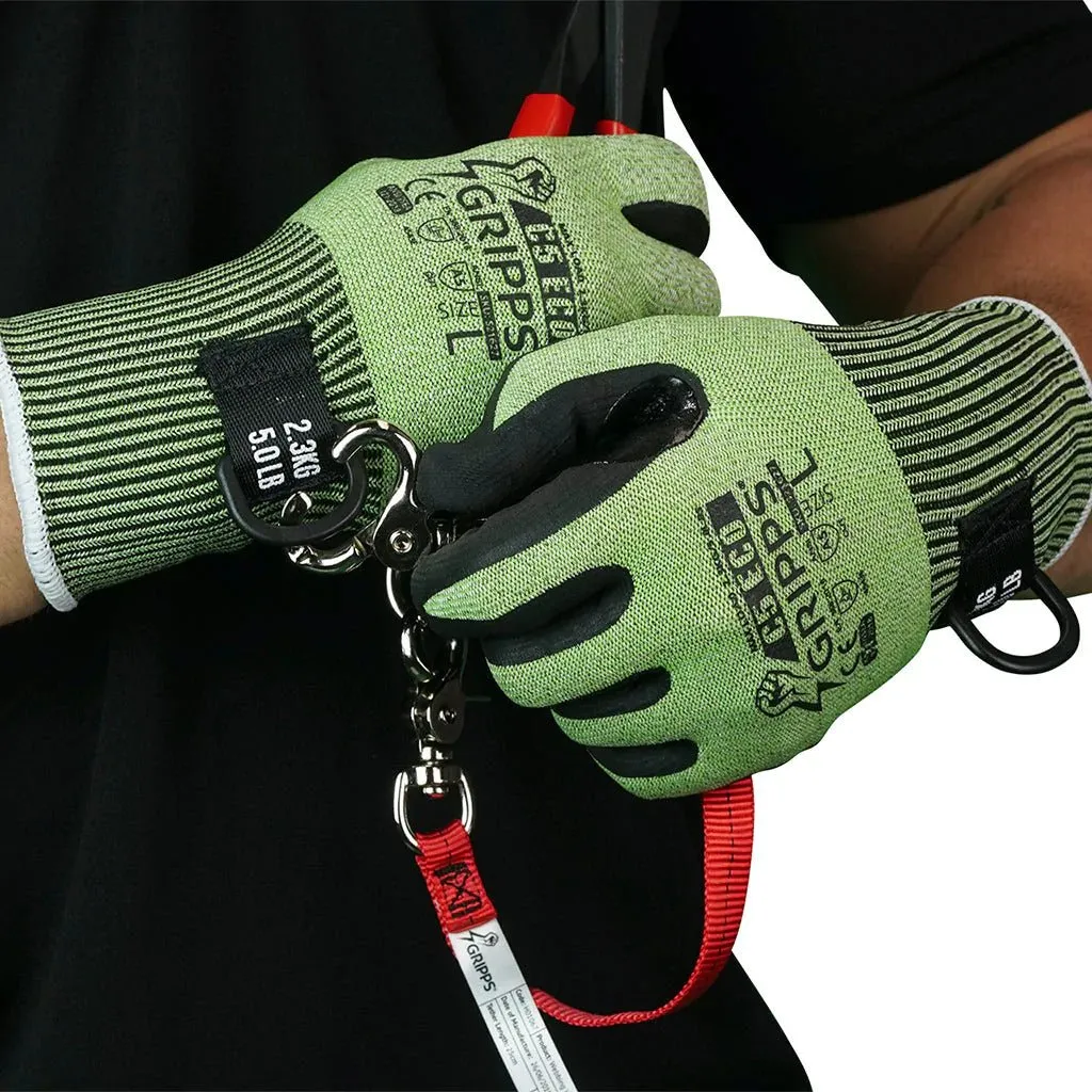 Tool Tether Anchor Eco Glove - C5 Eco (PK 12 Pairs) - Gripps