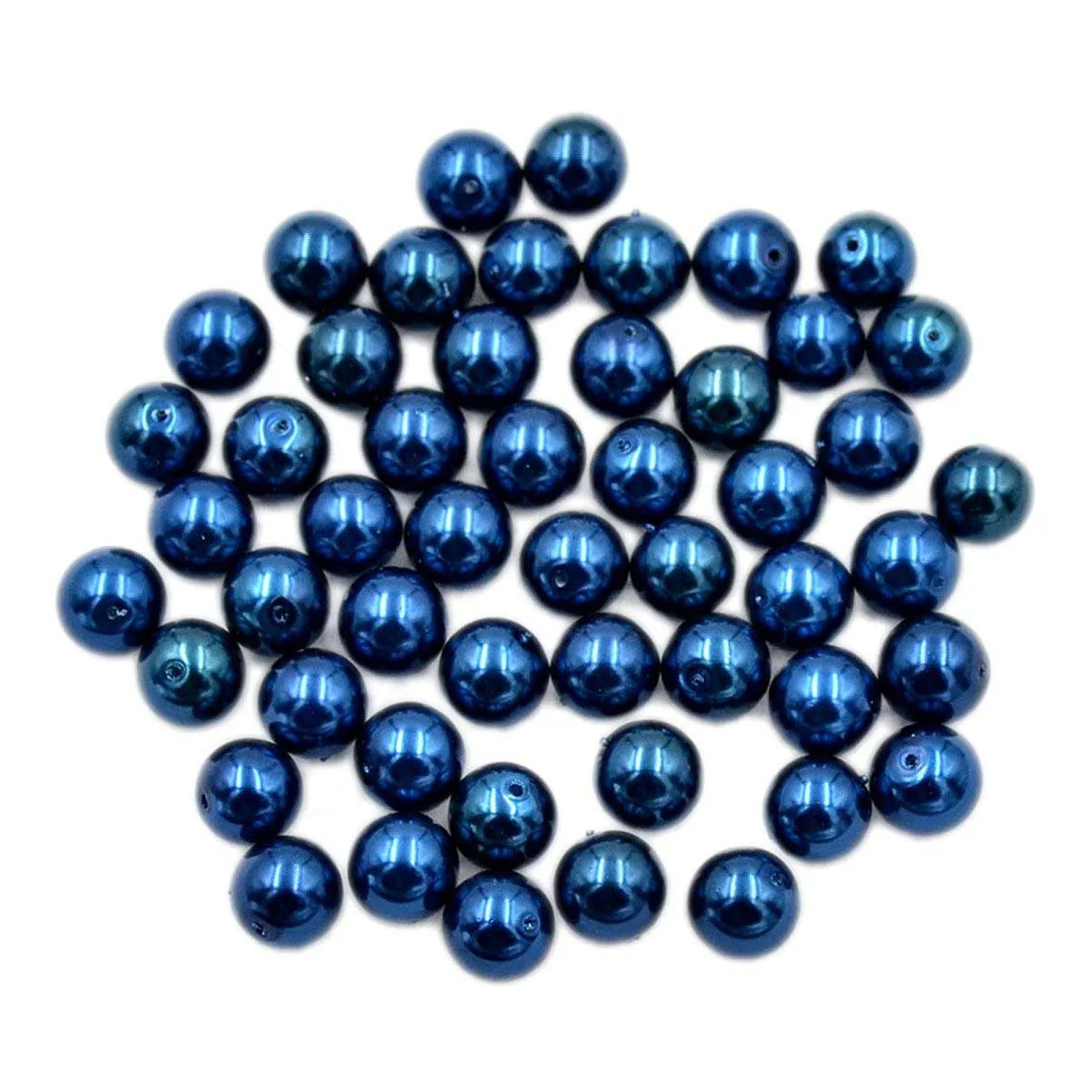 Top Quality Czech Satin Luster Glass Pearl Round Loose Beads Bag (1)