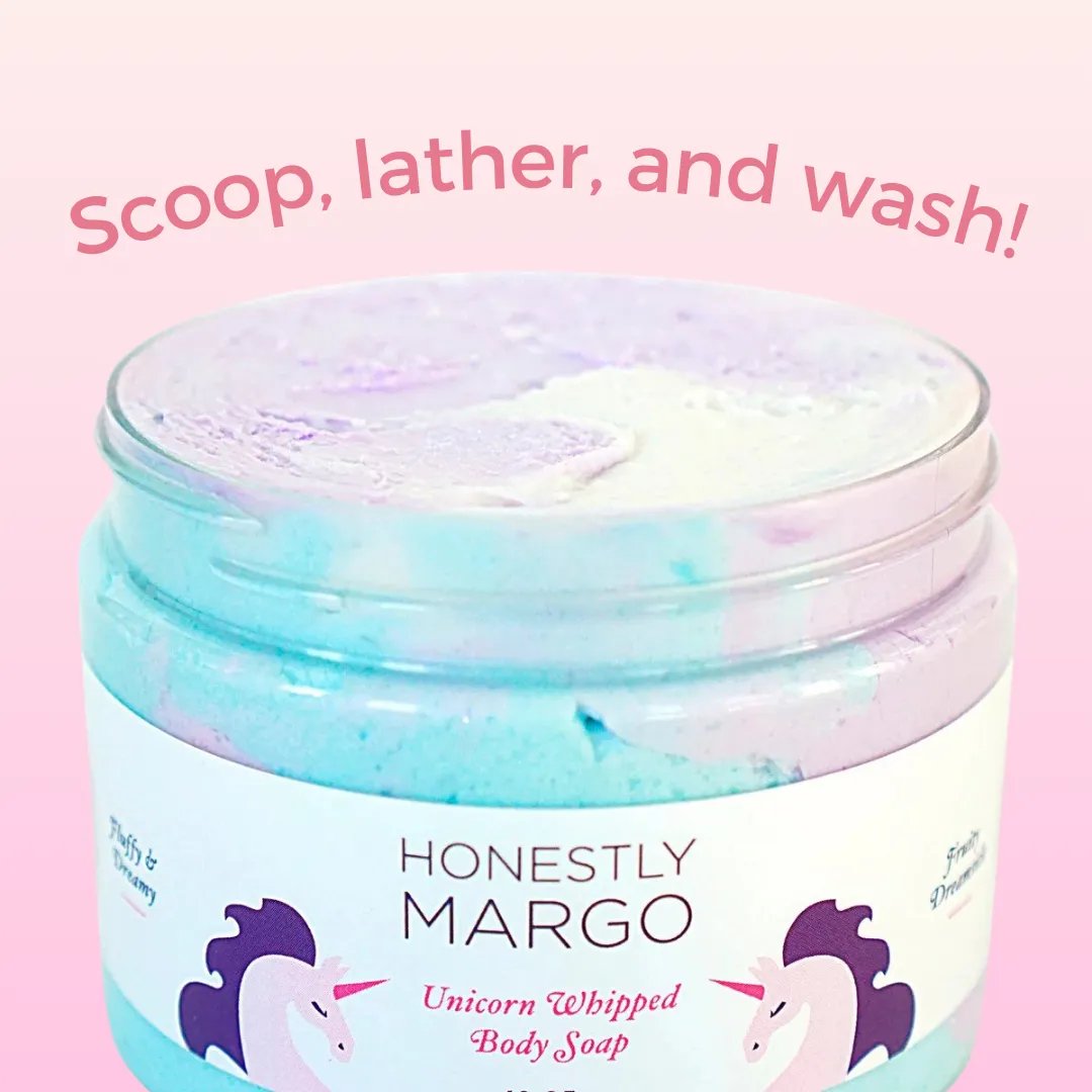 Unicorn Fruity Dreamsicle Whipped Body Soap