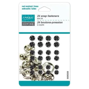 Unique Black Snap Fasteners