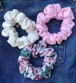 Unique Hair Scrunchies Set - Girly