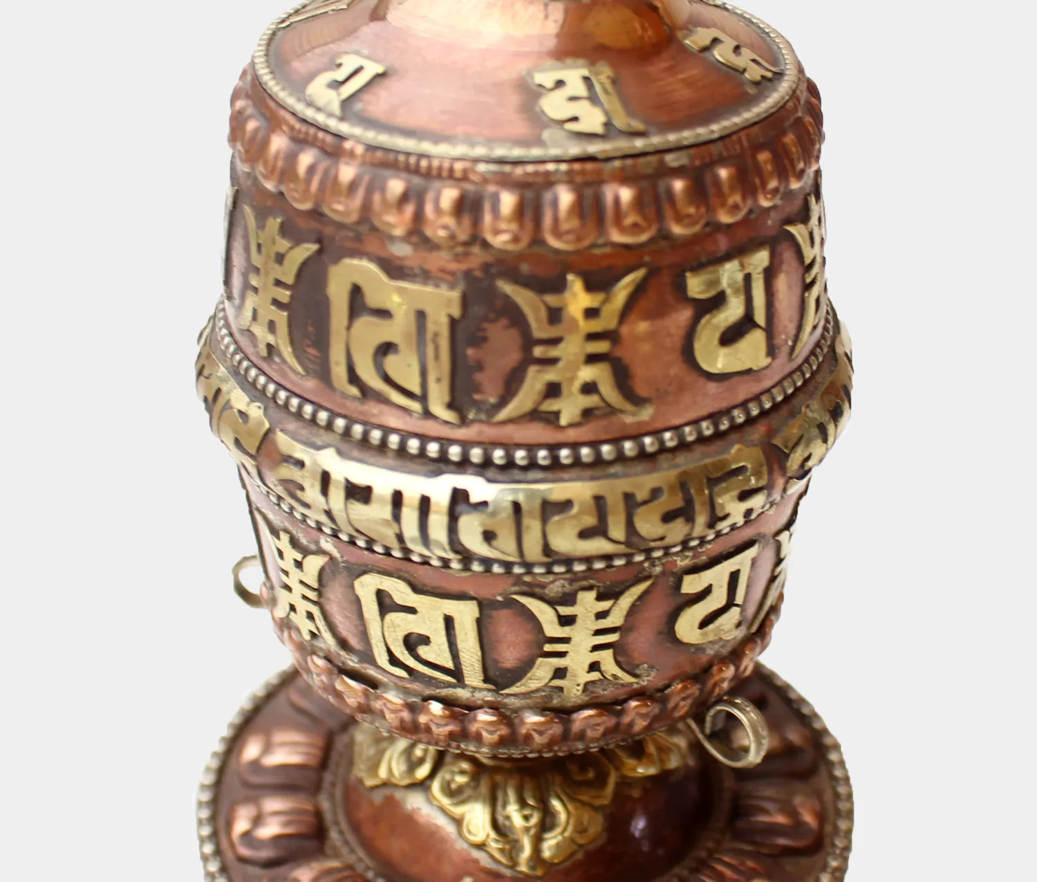 Unique Om Mani Prayer Wheel