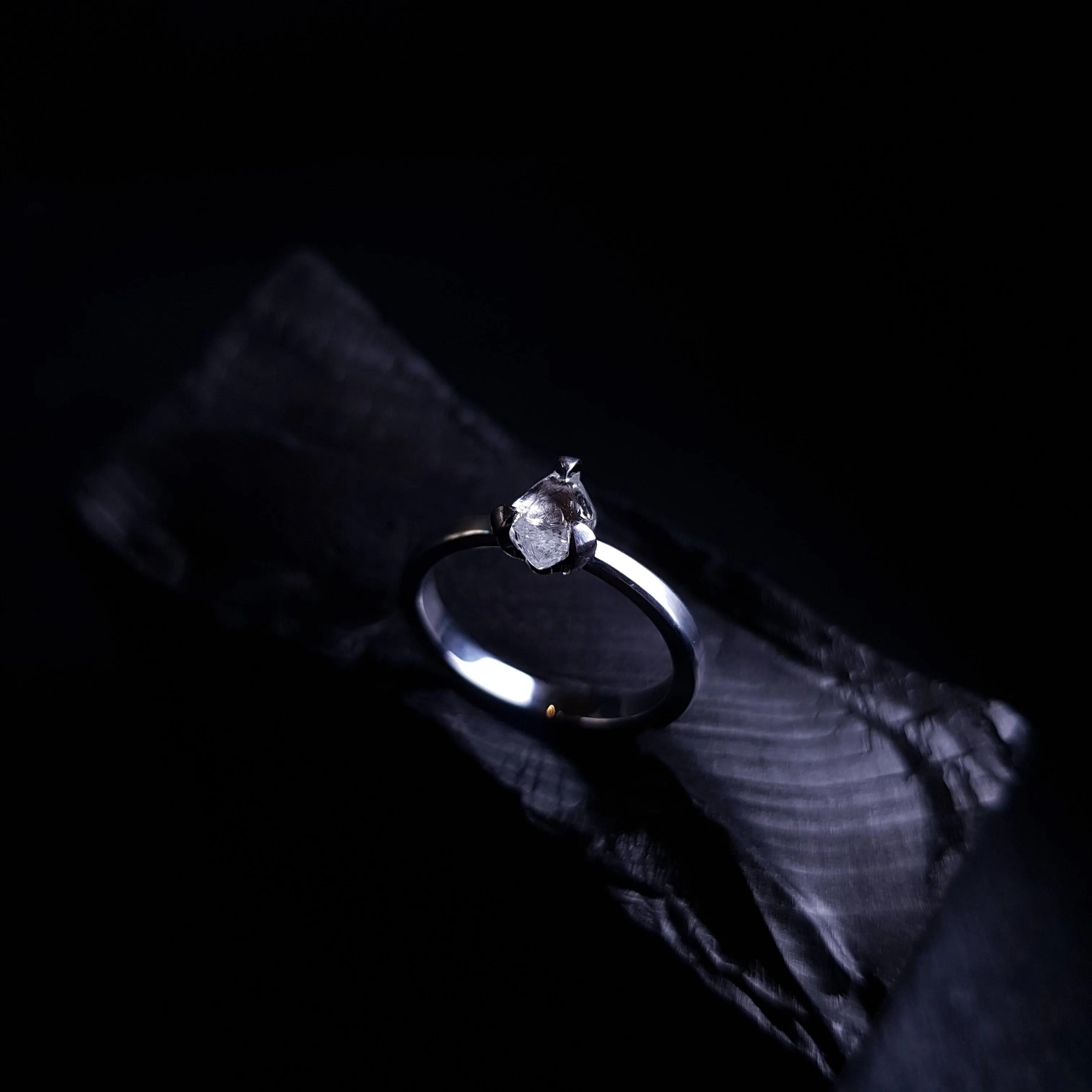 Unique Raw Diamond Ring – 1.04 ct.