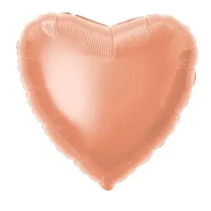 Unique Rose Gold Heart Foil Balloon