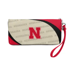 University of Nebraska Curve Zip Organizer Wallet