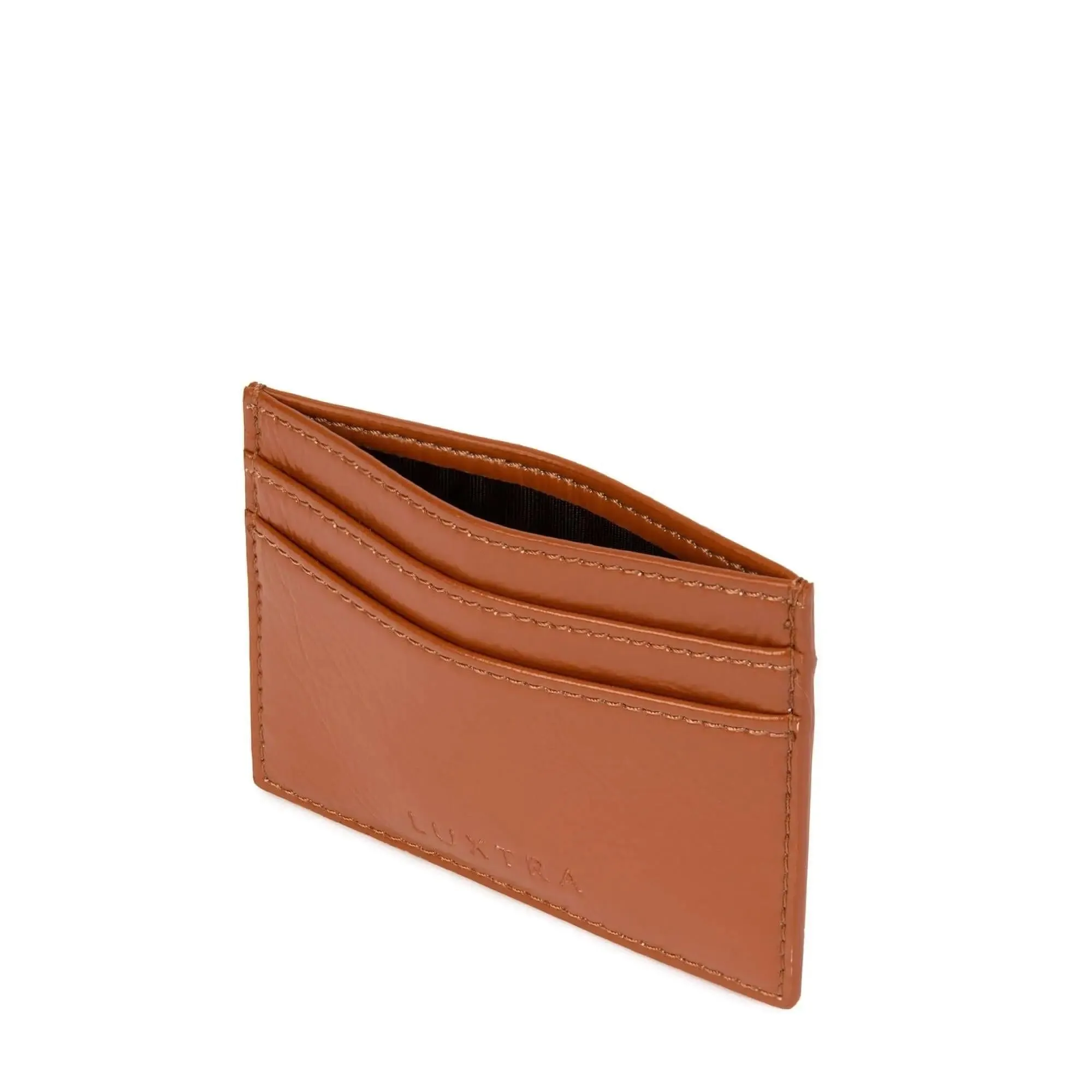 Vegan Card Holder - Tan